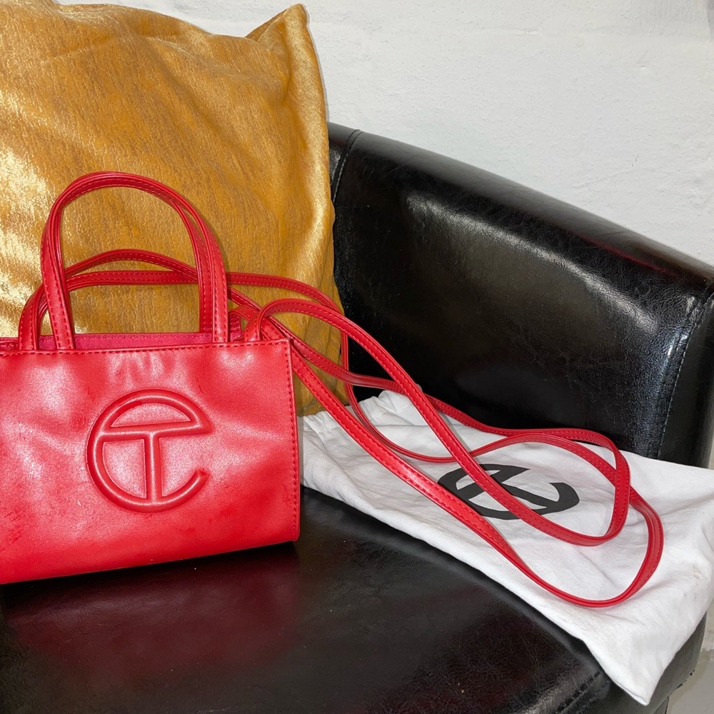 Red telfar mini bag!